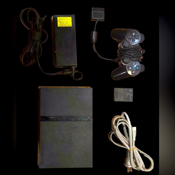 Sony Other - PS2 Slim Design Kit Complete W/ Power Cord, AV-Wire,1 Controller & 1 Memory Card